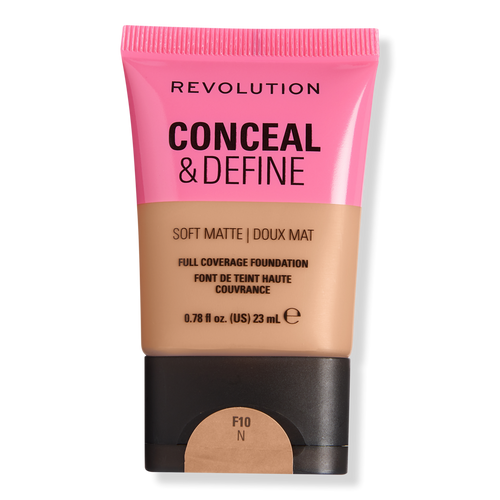 Revolution Conceal & Define Soft Matte Tube Foundation 23ml