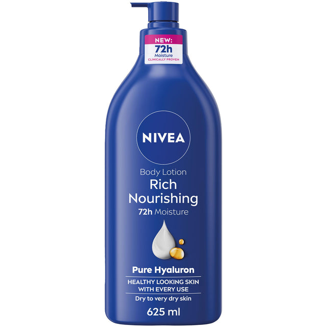 NIVEA Rich Nourishing Body Lotion 625ml