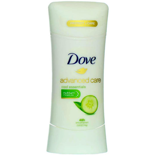 Dove Advanced Care Antiperspirant Deodorant Cool Essentials 2.6 oz Pack of 3