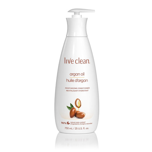 LIVE CLEAN Argan Oil Conditioner - 750ml