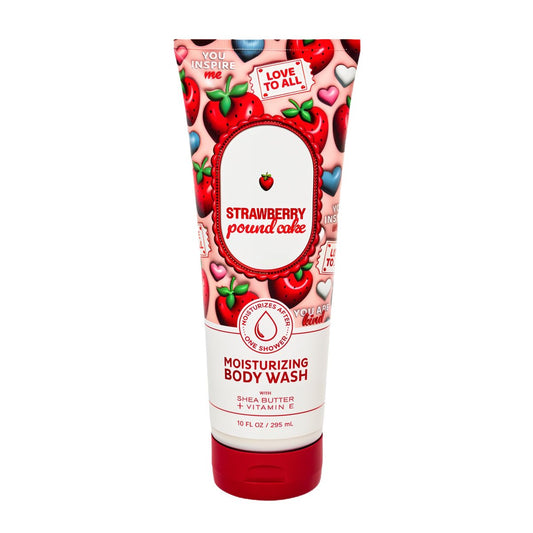Strawberry Pound Cake Moisturizing Body Wash - 10 oz