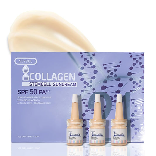SEYOUL T-Collagen Sunscreen Serum SPF50+ - 4 Bottles