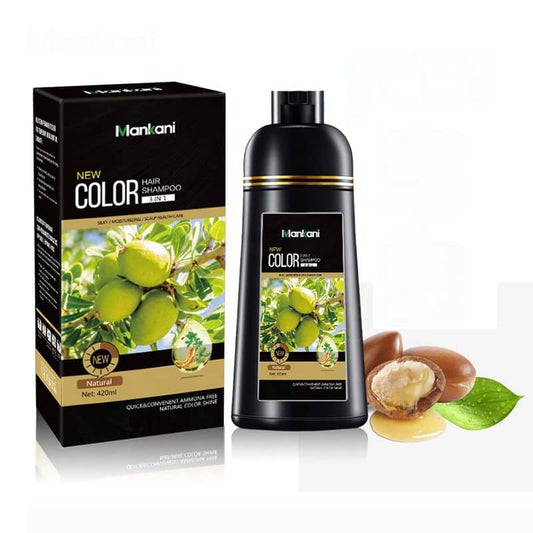 Black Hair Color Shampoo, 420ml