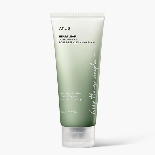 Anua Heartleaf Quercetinol Pore Deep Cleansing Foam 150ml
