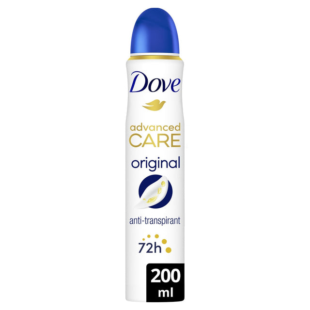 Dove Advanced Care Original Antiperspirant Deodorant Spray 200ml