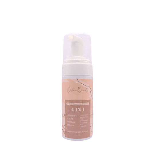 Britain's Beauty 4-in-1 Super Cleansing Mousse, 120ml