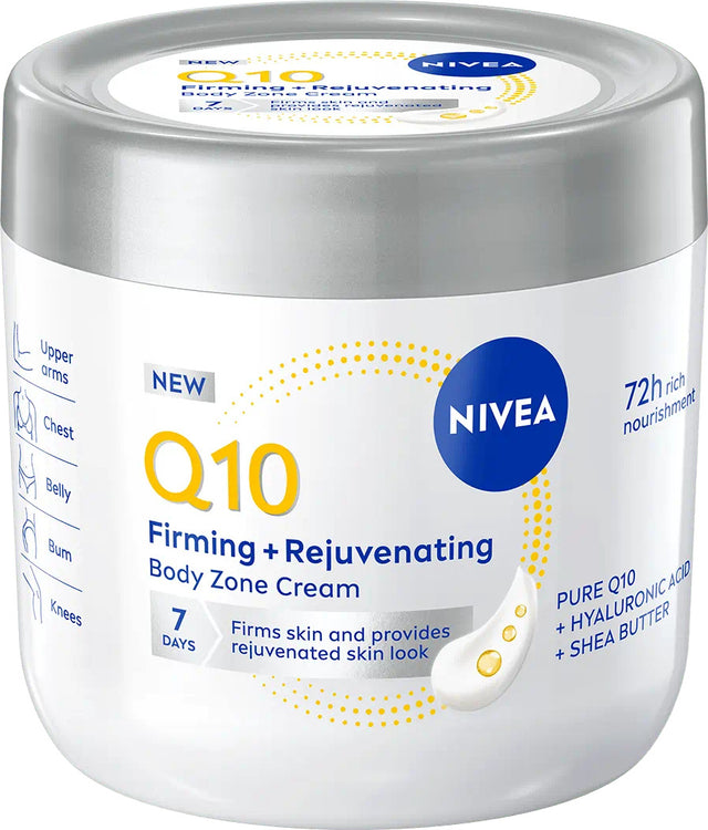 NIVEA Q10 Firming & Rejuvenating Body Zone Cream 400ml