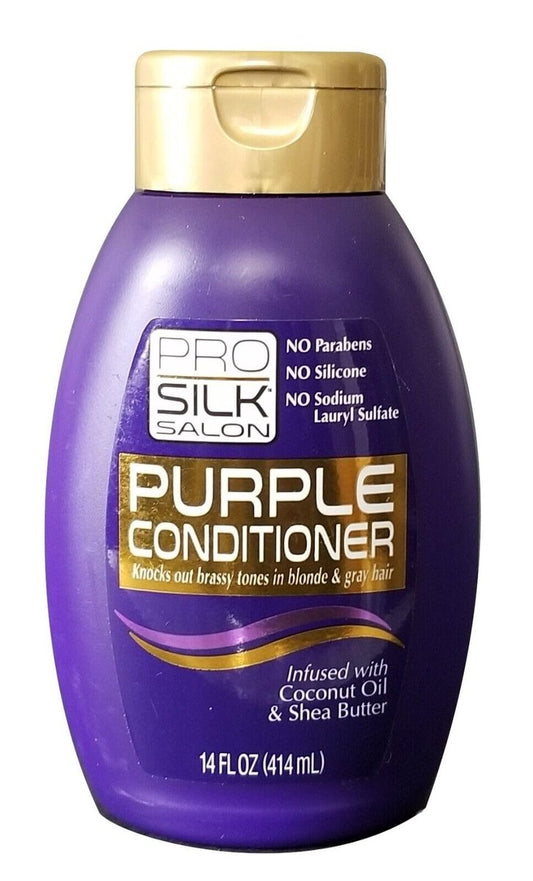 Pro Silk Salon Purple Conditioner - 7 fl oz Pack of 2