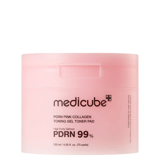 Medicube PDRN Pink Collagen Toning Gel Toner Pad 70 Pads
