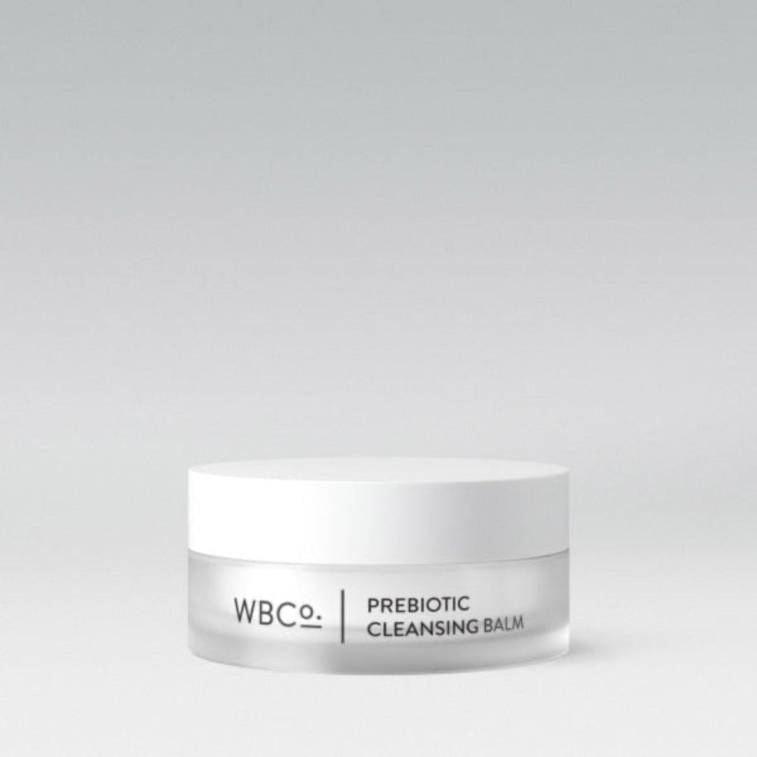 Refined Medical Aesthetics Prebiotic Cleansing Balm with cloth, showcasing a jar of skincare balm and a cleansing cloth on a white background.