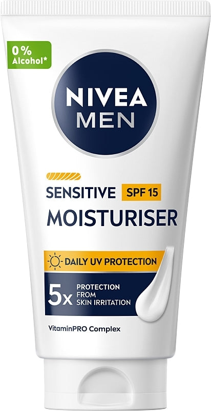 NIVEA Men Sensitive Moisturiser SPF15 75ml