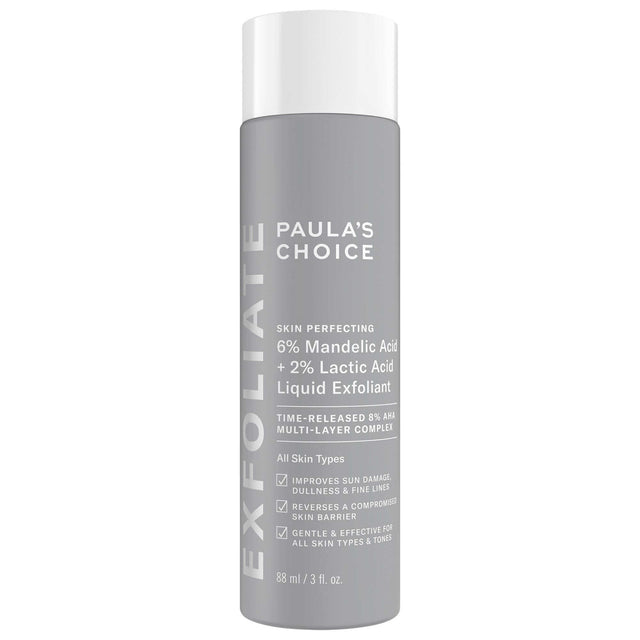 Paula's Choice 6% Mandelic + 2% Lactic Acid Liquid Exfoliant 88ml