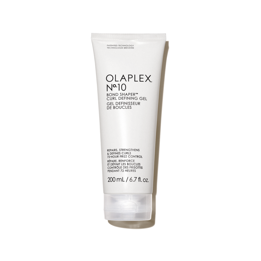 Olaplex No.10 Bond Shaper curl defining gel in 200ml, a hair styling product for defining and strengthening curls.