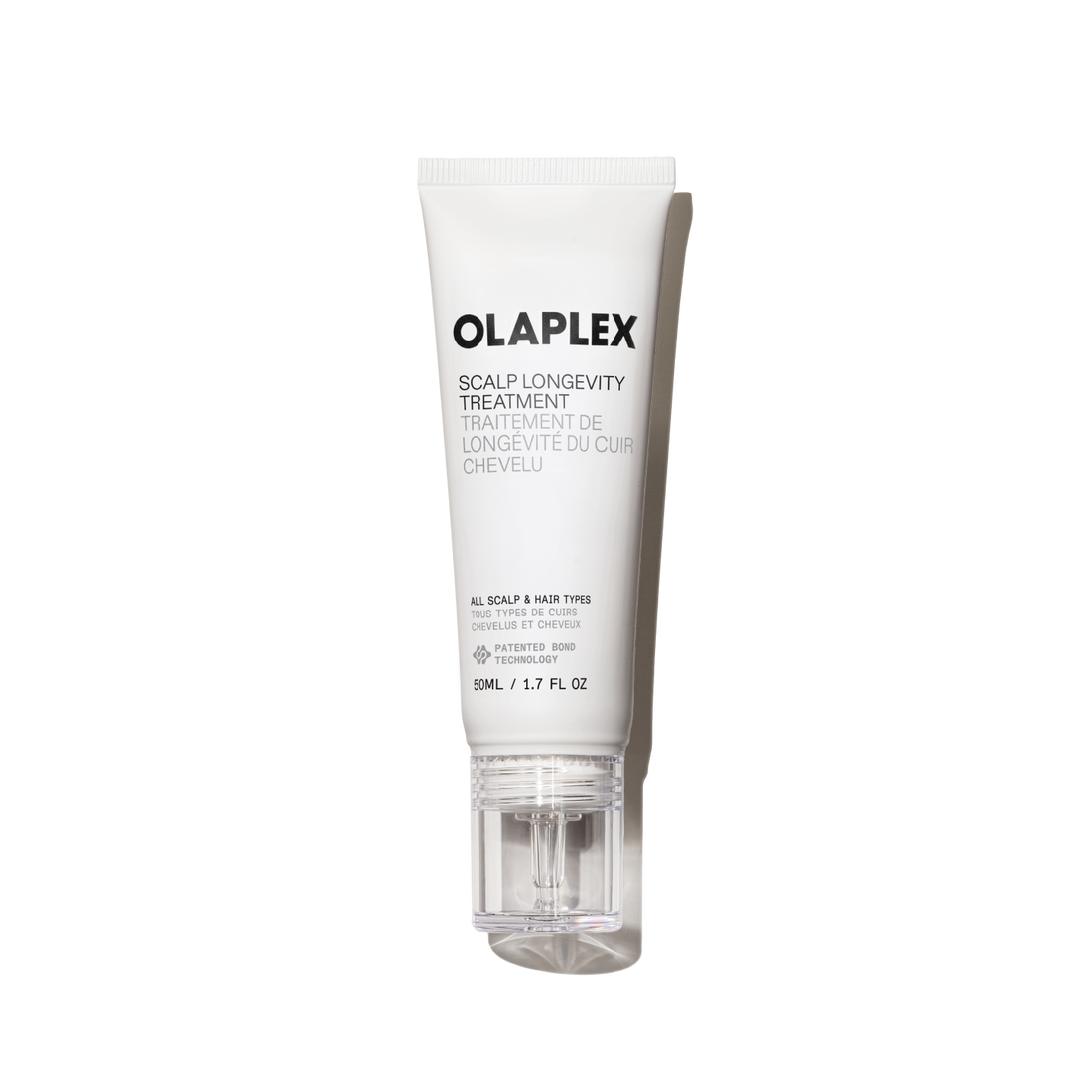 Olaplex No.0.5 Scalp Longevity Treatment 50ml bottle, hair treatment oil for scalp health and hair repair.