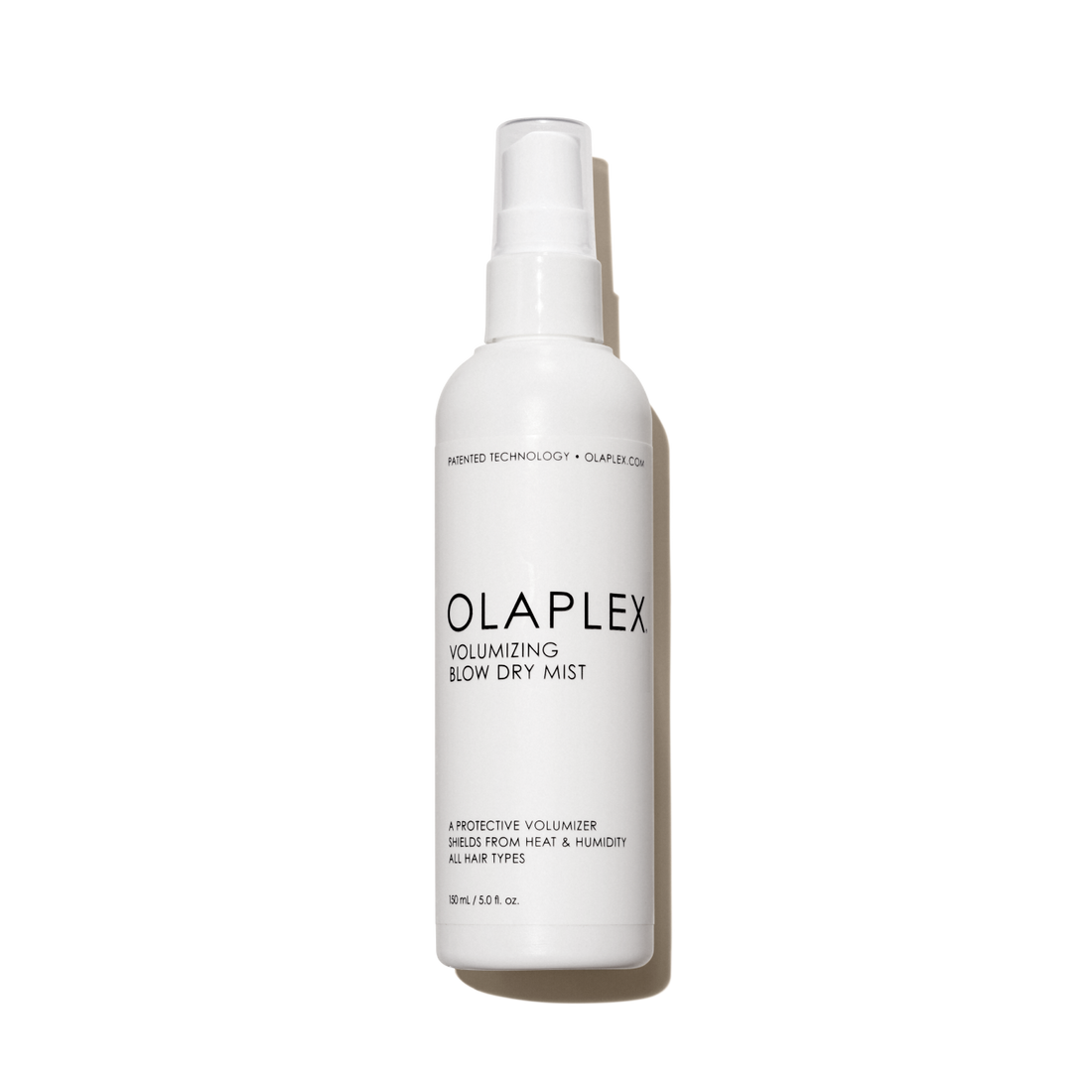 Olaplex Volumising Blow Dry Mist 150ml spray bottle, lightweight hair styling mist for added volume and texture.